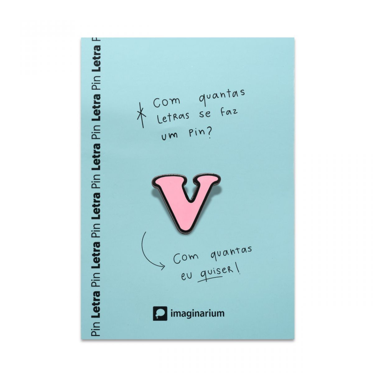Encontraproduto.com.br - Pin Letra V