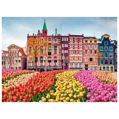 Puzzle 500 peças Flores em Amsterdam