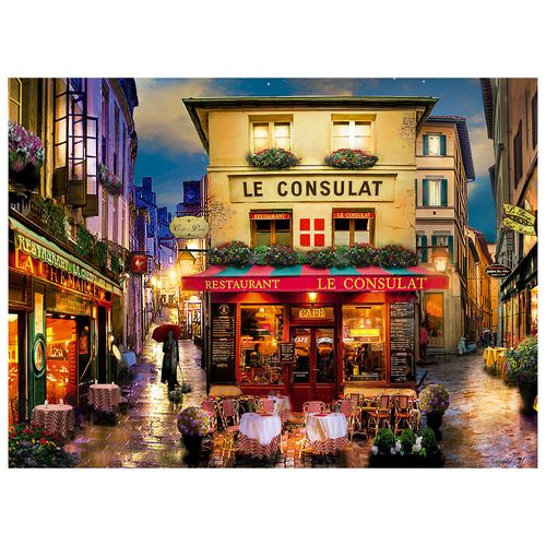 Puzzle 500 peças Café em Paris
