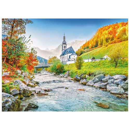 Puzzle 500 peças Riacho nos Alpes