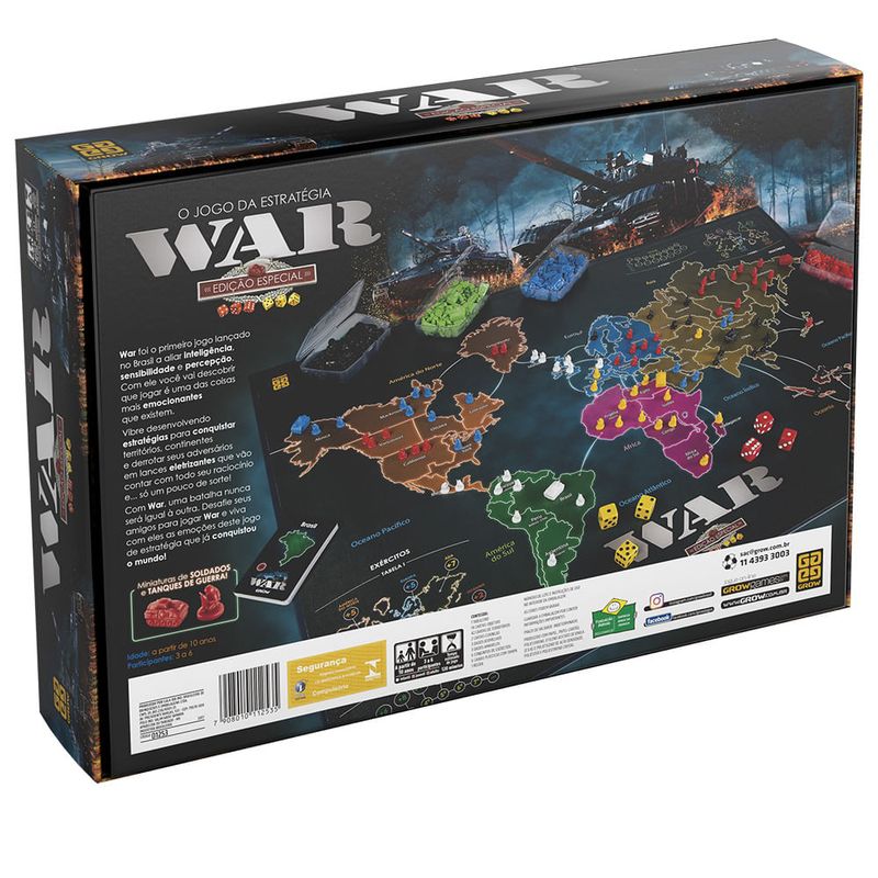 Jogo War - Edição Especial. - Hobbies e coleções - Estação Velha