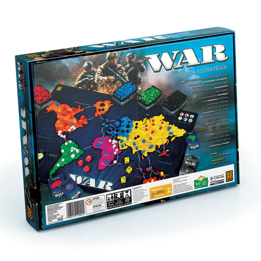 Conheça a história do jogo de tabuleiro War - 01/07/2022 - O Curioso - Folha