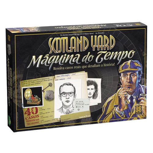 Jogo Scotland Yard Máquina do Tempo