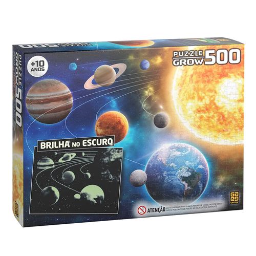 Puzzle 500 peças Sistema Solar