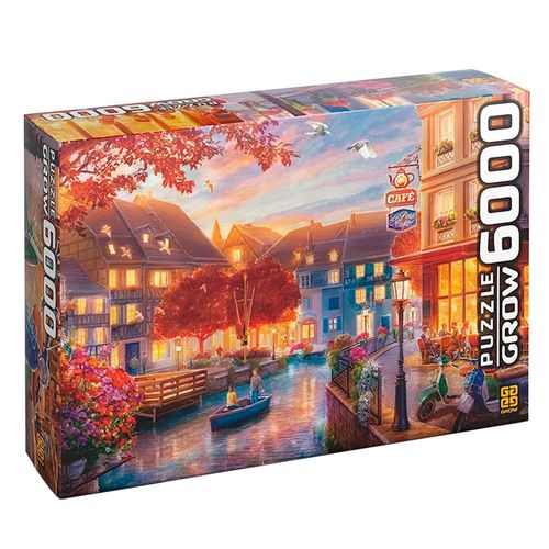 Puzzle 6000 peças Le Petit Cafe - Grow