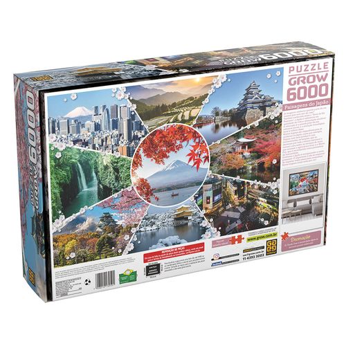 Puzzle 6000 peças Paisagens do Japão