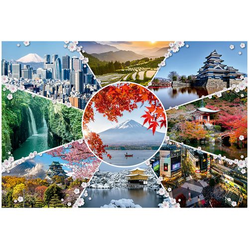 Puzzle 6000 peças Paisagens do Japão