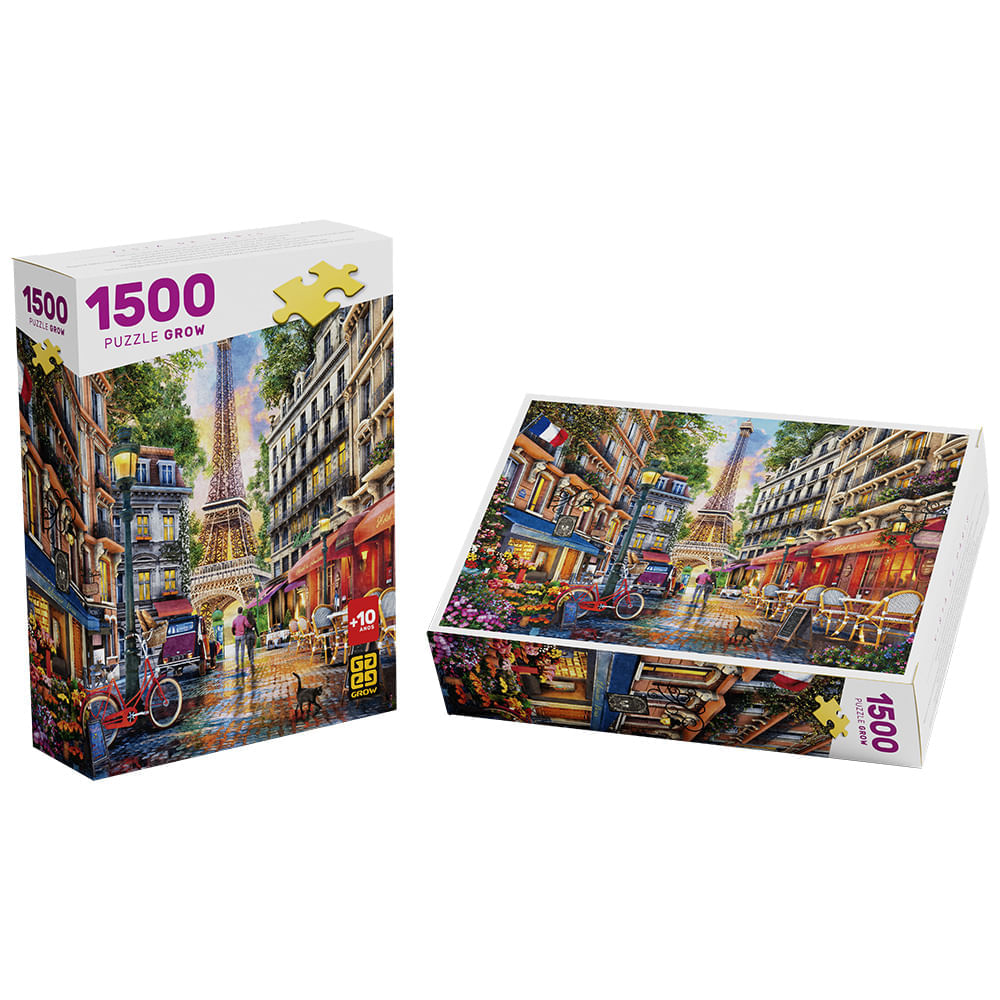 Puzzle Quebra Cabeça Belle Paris 1500 Peças Panorâmico