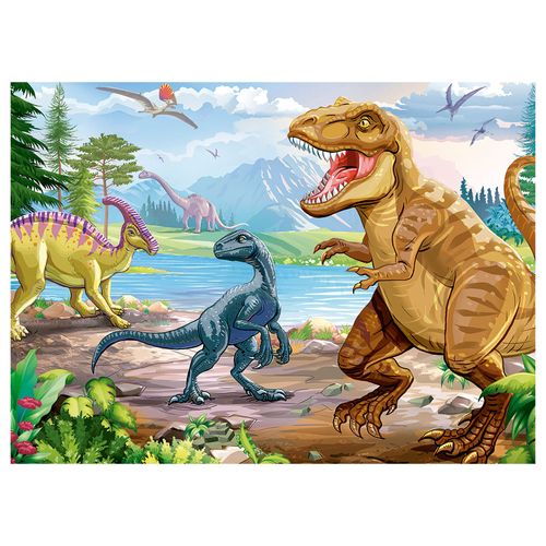 Puzzle 60 peças T-Rex