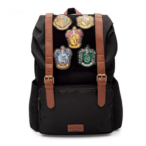 Mochila Harry Potter Velcro Patches das Casas