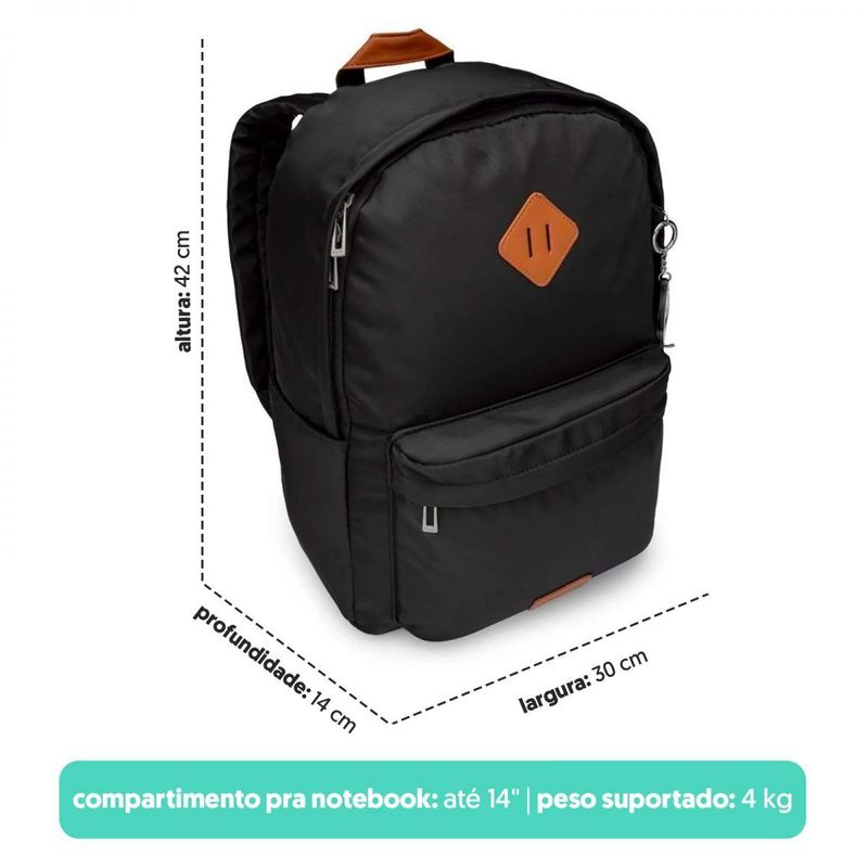 Mochila-Laptop-Basica-Preta-e-Caramelo