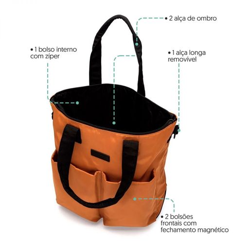 Bolsa Comfort Dia a Dia Caramelo