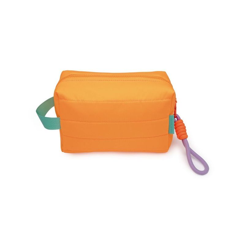 Necessaire-Puffer-Neon-Laranja