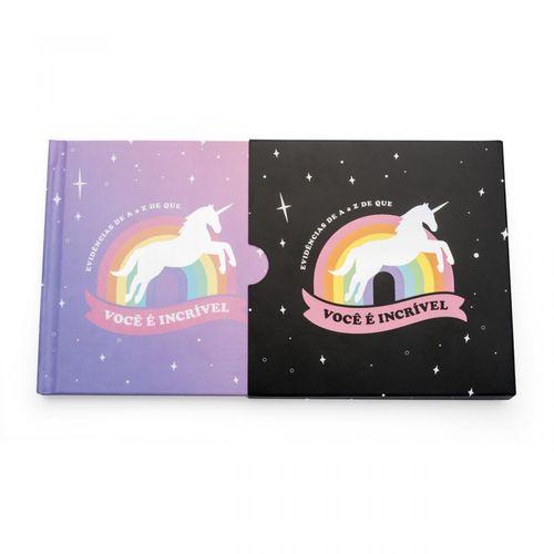 Livro Cartao Unicornio