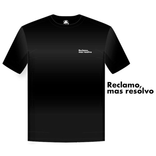 Camiseta amarguinhos reclamo resolvo m