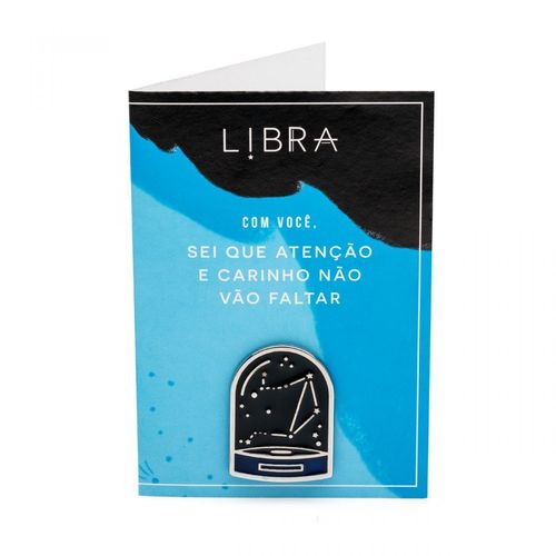 Pin Cartão Signo Libra