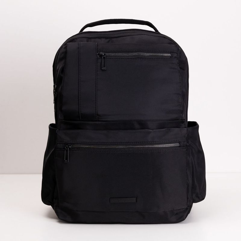 Mochila-Laptop-Bolsos-Preto