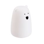 Luminaria-de-Silicone-Urso-Polar