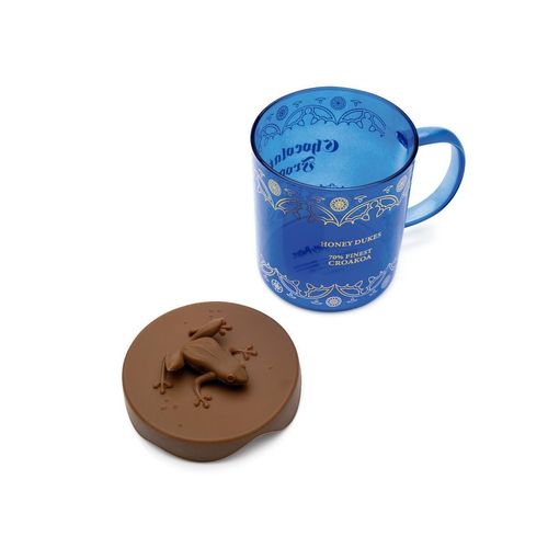 Caneca Com Tampa Sapo Chocolate Harry Potter