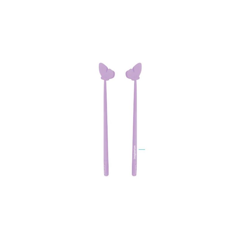 Caneta-de-silicone-borboleta