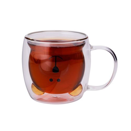 Caneca de Vidro Urso