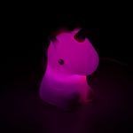 Luminaria-de-Silicone-Unicornio