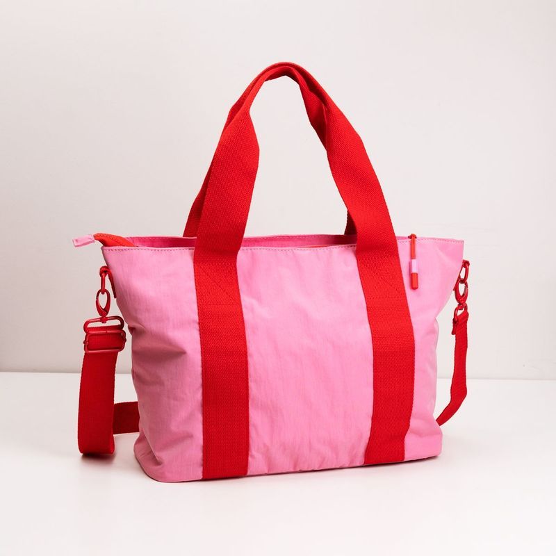 Bolsa-Tote-Rosa-e-Vermelha