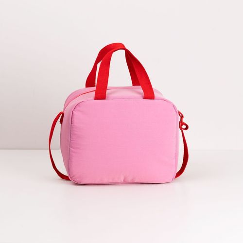 Bolsa Térmica Midi Rosa e Vermelha