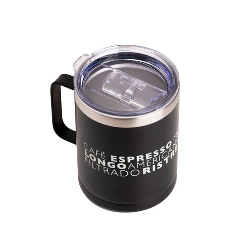 Caneca Térmica Com Tampa Estilos Cafés