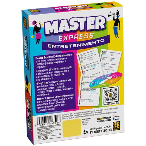 Jogo Master Express - Entretenimento
