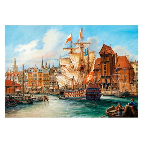 Puzzle 1000 peças Old Gdansk - Imp. Castorland