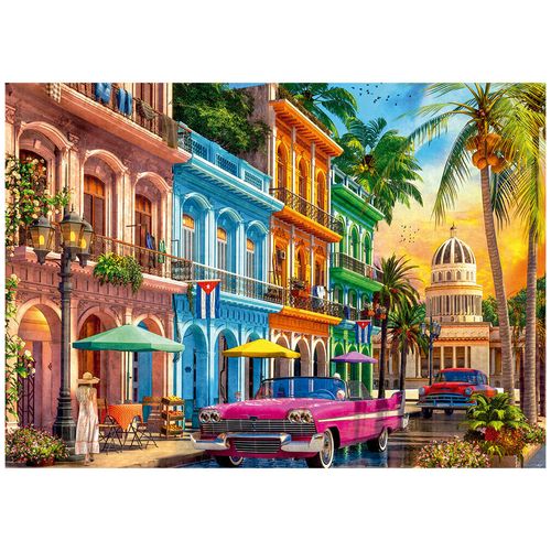 Quebra-cabeça 1000 peças Pôr do Sol em Havana