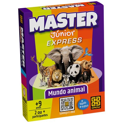 Jogo Master Junior Express - Mundo Animal