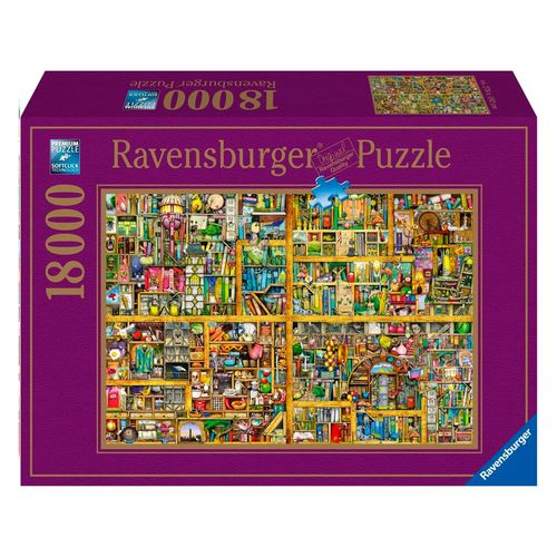 Puzzle 18000 Peças Livraria Mágica - Importado - Ravensburger
