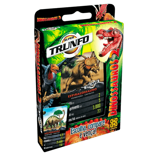 Super Trunfo Dinossauros 2