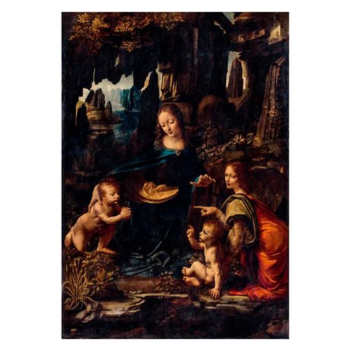 Puzzle 1000 Peças Leonardo - A Virgem das Rochas - Clementoni - Imp