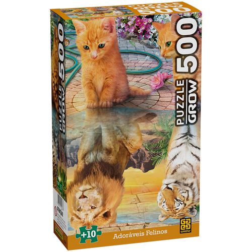 Combo Quebra-cabeças Paraíso dos Gatos