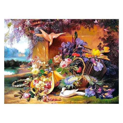 Puzzle 2000 peças Natureza Elegante, Eugene Bidau - Imp. Castorland