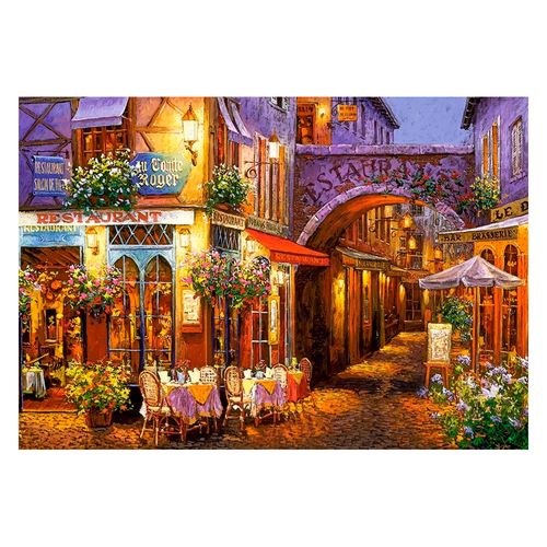 Puzzle 1000 peças Anoitecer em Provença - Imp. Castorland