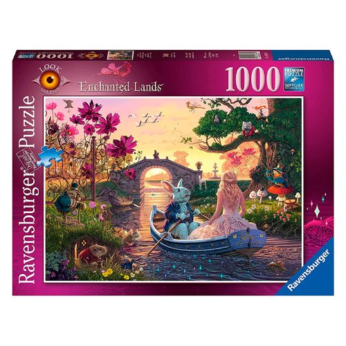 Puzzle 1000 peças Lago Encantado - Importado - Ravensburger