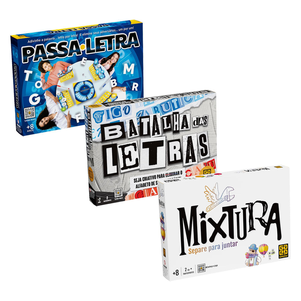 Combo Jogos Sopa de Letrinhas