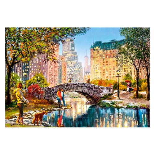 Puzzle 1000 peças Central Park Nova York - Imp. Castorland