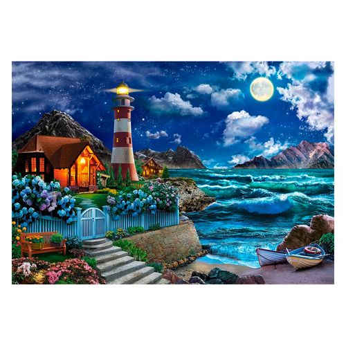 Puzzle 1000 peças Noite no Oceano - Imp. Castorland