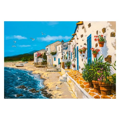 Puzzle 1000 peças Feriado na Praia - Imp. Castorland