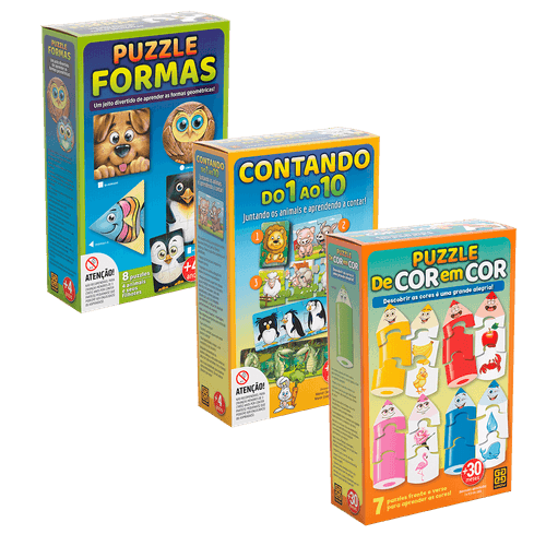 Combo Quebra-cabeças Saber