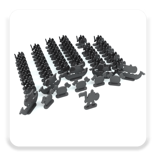 Conjunto de Exército Preto - War Vikings