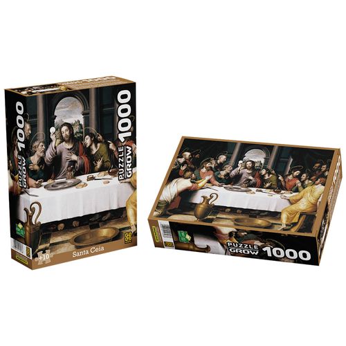 Quebra-cabeça 1000 peças Santa Ceia