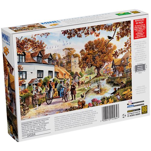 Mini Quebra-cabeça 1000 peças Paisagem de Outono