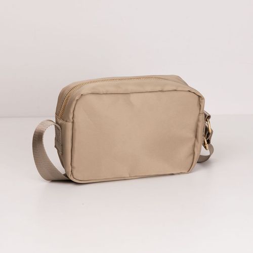 Bolsa Crossbody Box Clara Com Pu Dourado