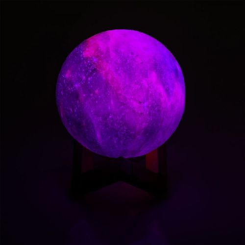 Luminária Touch Lua Galáxia